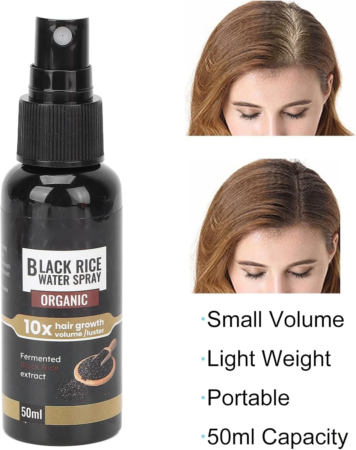 اسپری روغن رشد مو، سرم گیاهی رشد مجدد مو برای موهای قوی تر، ضخیم تر و بلندتر، روغن بهبود مو برای موهای نرم و درخشان زنانه و مردانه اسپری روغن رشد مو، سرم گیاهی رشد مجدد مو برای موهای قوی تر، ضخیم تر و بلندتر، روغن بهبود مو برای موهای نرم و درخشان زنانه و مردانه