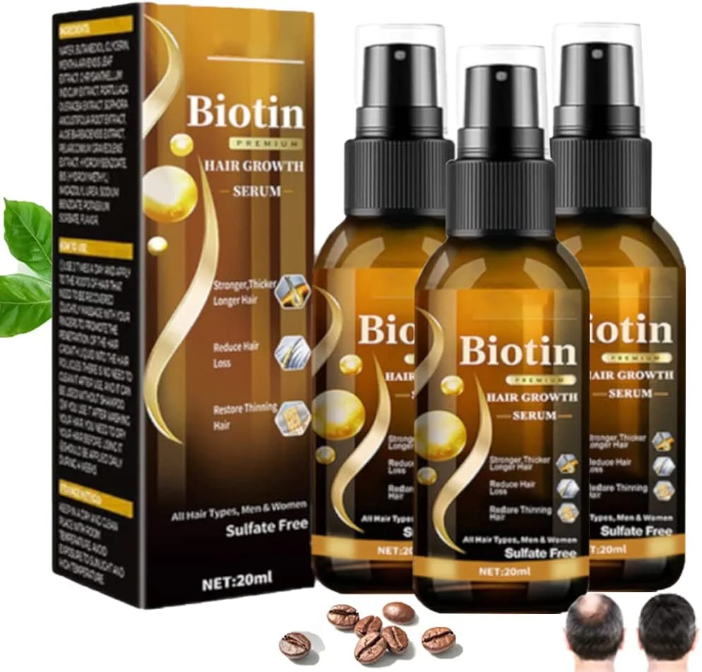 اسپری سرم مو و ریش Re'awaken Pro، سرم مو و ریش Re'awaken، اسپری سرم مو و ریش Re'awaken، سرم رشد مو و ریش Re'awaken، اسپری مو Reawaken برای زنان و مردان (3 عدد)