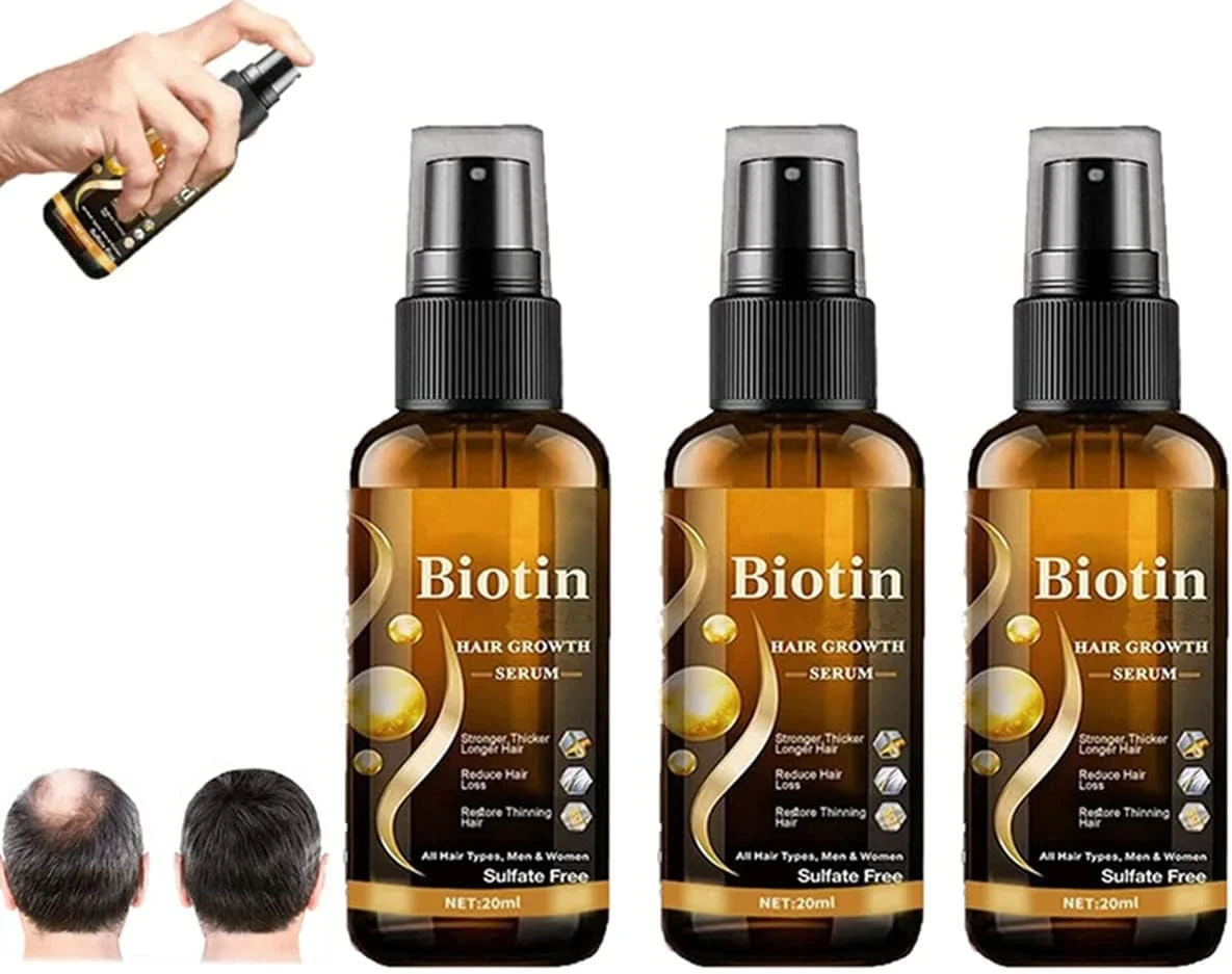 اسپری سرم مو و ریش Re'awaken، سرم رشد مو و ریش Re'awaken، اسپری سرم مو Re'awaken، برای فعال کردن موهای خفته و مرطوب کننده پوست سر (3 عدد)