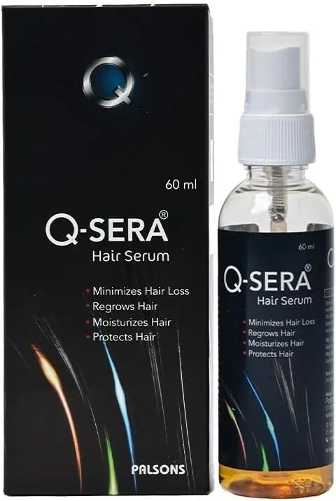 سرم رشد مو کیوسرا، محلول کنترل ریزش مو در 20 روز |توصیه شده توسط متخصص پوست| تقویت کننده ریشه و افزایش ضخامت و سلامت مو |انتخاب اثبات شده| برتر از ردنسیل، برای آقایان و بانوان