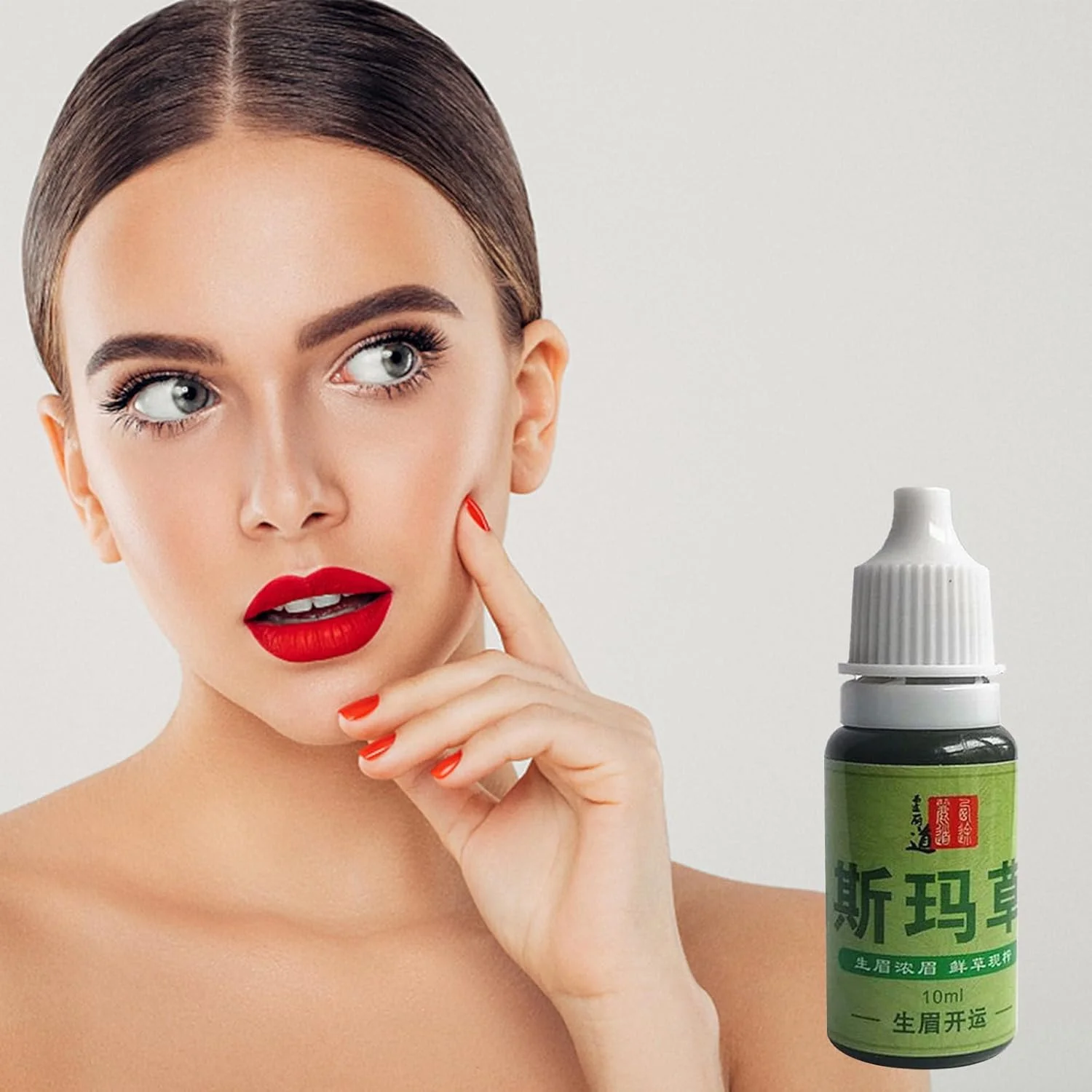 سرم آب چمن اوسما خالص برای رشد مو - مایع مغذی مژه برای مراقبت از مو (2 عدد)