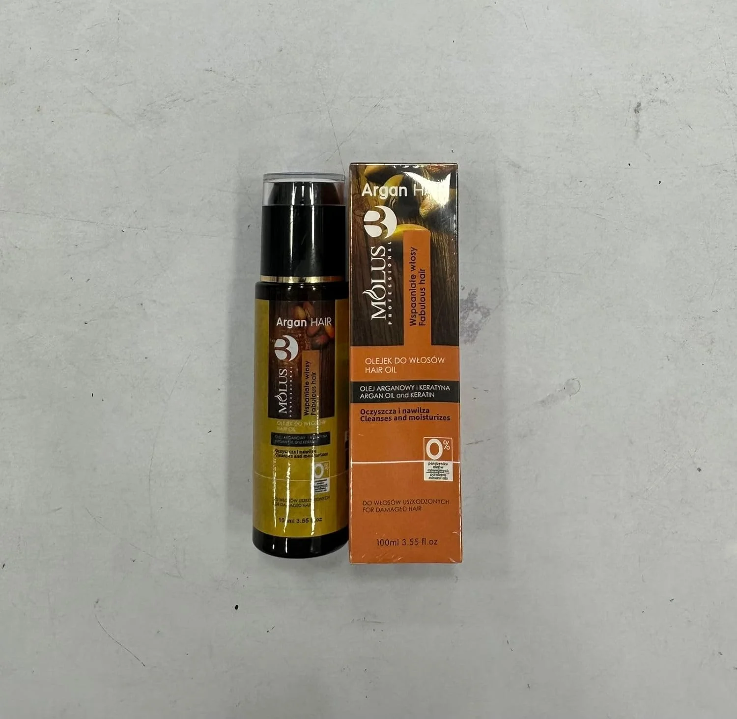 مجموعه روغن آرگان حرفه ای مولوس از مراکش. درمان مو - درمان رشد مجدد مو - حجم و استحکام را برای موهای شکننده، نازک، آسیب دیده، خشک و وز اضافه می کند (سرم مو)