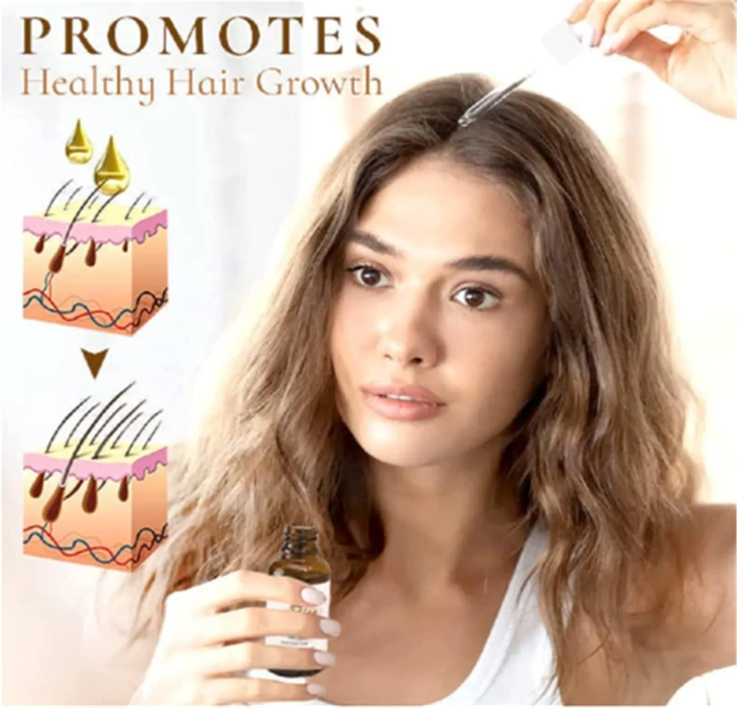 سرم آب برنج تخمیر شده Puraect، 30 میلی لیتر، سرم آب برنج تخمیر شده، روغن تقویت کننده مو، سرم تقویت کننده مو، سرم تقویت کننده مو با آب برنج برای موهای نازک و ریزش مو، ضد ریزش مو (1 عدد)