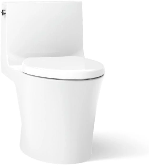 توالت یکپارچه دامن دار KOHLER Veil، دو زمانه، کاسه بیضی شکل، مسیر خروجی دامن دار، سفید، گزینه سیم پنهان، سیم های صندلی بیده را پنهان می کند، K-1381-HC-0 توالت یکپارچه دامن دار KOHLER Veil، دو زمانه، کاسه بیضی شکل، مسیر خروجی دامن دار، سفید، گزینه سیم پنهان، سیم های صندلی بیده را پنهان می کند، K-1381-HC-0