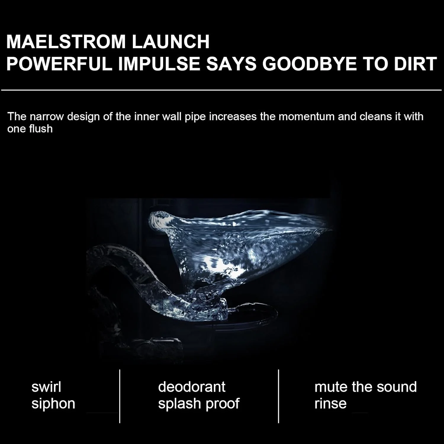 توالت تجاری استیل 304 LWBHD، توالت یکپارچه با راندمان بالا در صرفه جویی در آب، دو زمانه، آرام بند، نقره ای، پرداخت براق