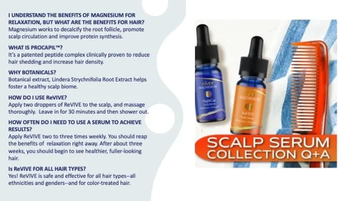 سرم موی سر حاوی منیزیم nfuse ReVIVE برای موهایی ضخیم تر و سالم تر | حاوی پروکاپیل و مواد گیاهی | تسکین دهنده و پاک کننده پوست سر | تقویت کننده و مغذی فولیکول مو برای موهایی درخشان و پرپشت سرم موی سر حاوی منیزیم nfuse ReVIVE برای موهایی ضخیم تر و سالم تر | حاوی پروکاپیل و مواد گیاهی | تسکین دهنده و پاک کننده پوست سر | تقویت کننده و مغذی فولیکول مو برای موهایی درخشان و پرپشت