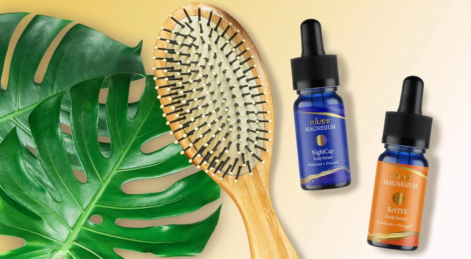 سرم موی سر حاوی منیزیم nfuse ReVIVE برای موهایی ضخیم تر و سالم تر | حاوی پروکاپیل و مواد گیاهی | تسکین دهنده و پاک کننده پوست سر | تقویت کننده و مغذی فولیکول مو برای موهایی درخشان و پرپشت سرم موی سر حاوی منیزیم nfuse ReVIVE برای موهایی ضخیم تر و سالم تر | حاوی پروکاپیل و مواد گیاهی | تسکین دهنده و پاک کننده پوست سر | تقویت کننده و مغذی فولیکول مو برای موهایی درخشان و پرپشت