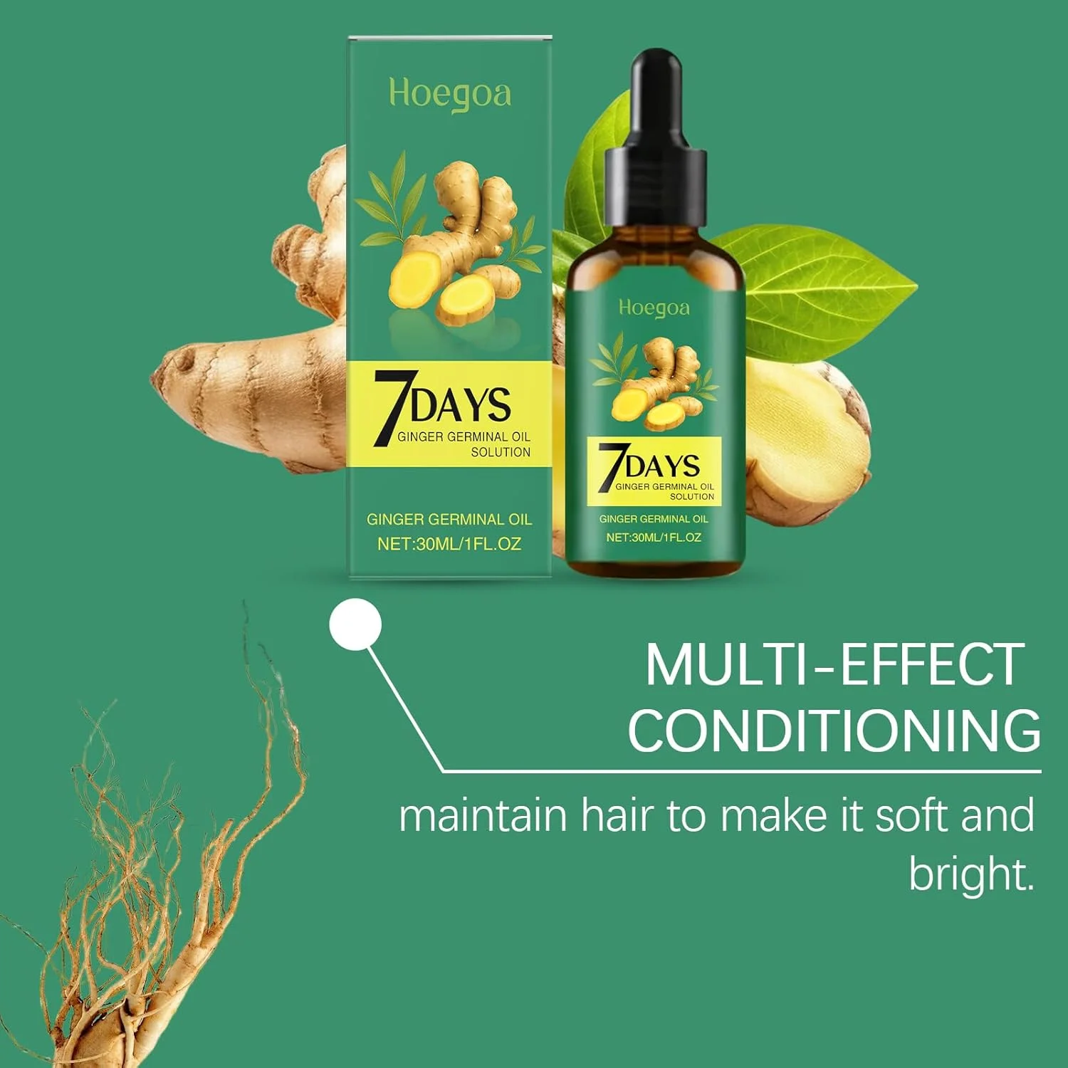 سرم روغن زنجبیل برای رشد مو با بیوتین، فرمول گیاهی 100% طبیعی، تقویت کننده رشد، تقویت کننده ریشه، ضخیم کننده مو برای مردان و زنانی که به دنبال موهای بلند، سالم و قوی هستند سرم روغن زنجبیل برای رشد مو با بیوتین، فرمول گیاهی 100% طبیعی، تقویت کننده رشد، تقویت کننده ریشه، ضخیم کننده مو برای مردان و زنانی که به دنبال موهای بلند، سالم و قوی هستند