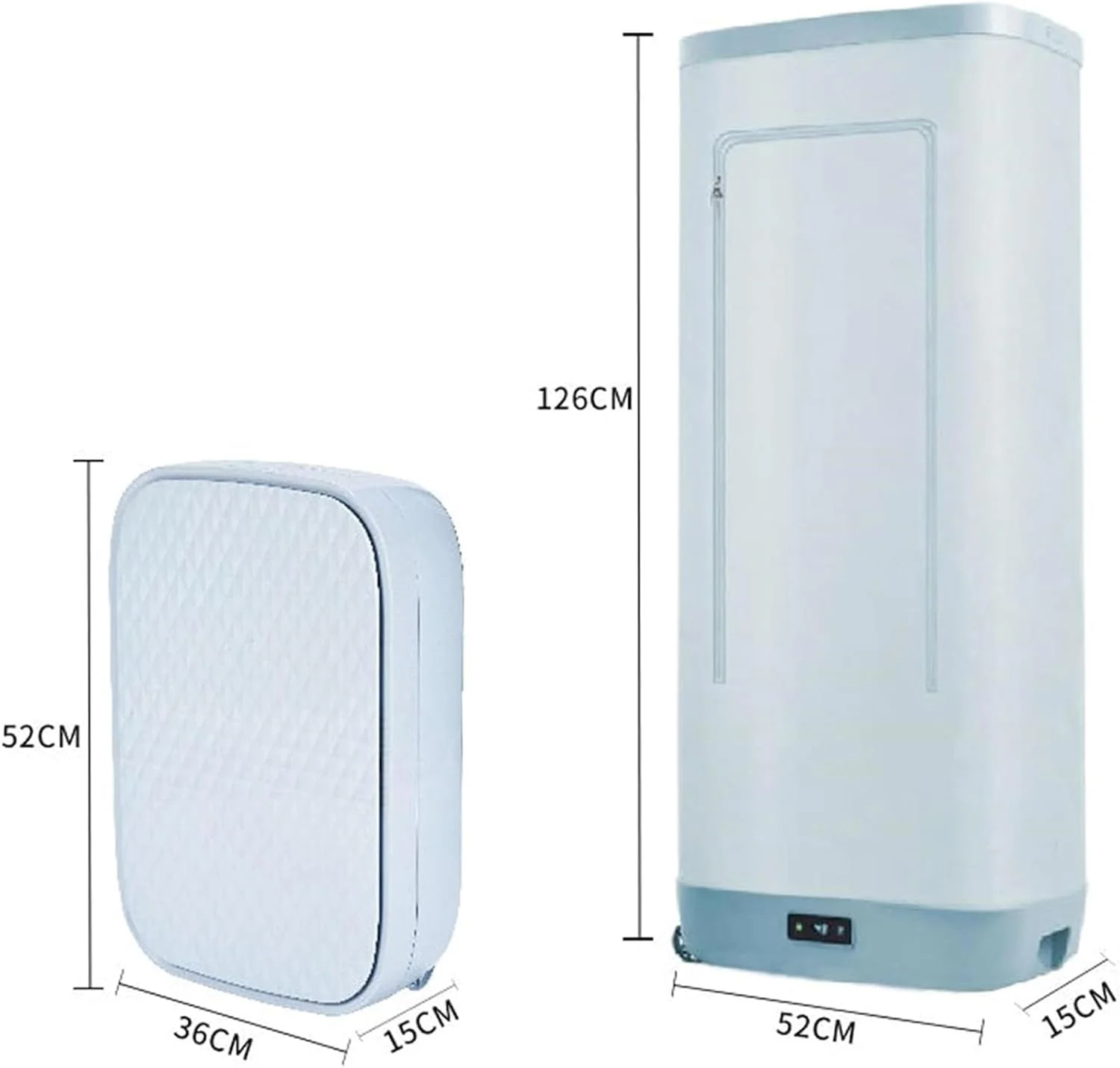 خشک کن قابل حمل، اتو بخار پرس، زمان بندی هوشمند و خشک کردن لباس، گردش هوای گرم 360 درجه، سیستم مراقبت خودکار از لباس برای بخار دادن