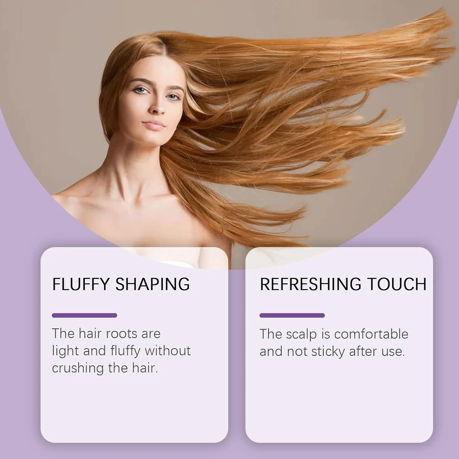 فوم رشد مو برای زنان، سرم رشد مو، مناسب برای نازک شدن مو، عقب رفتن خط مو و ریزش مو، 100 میلی لیتر