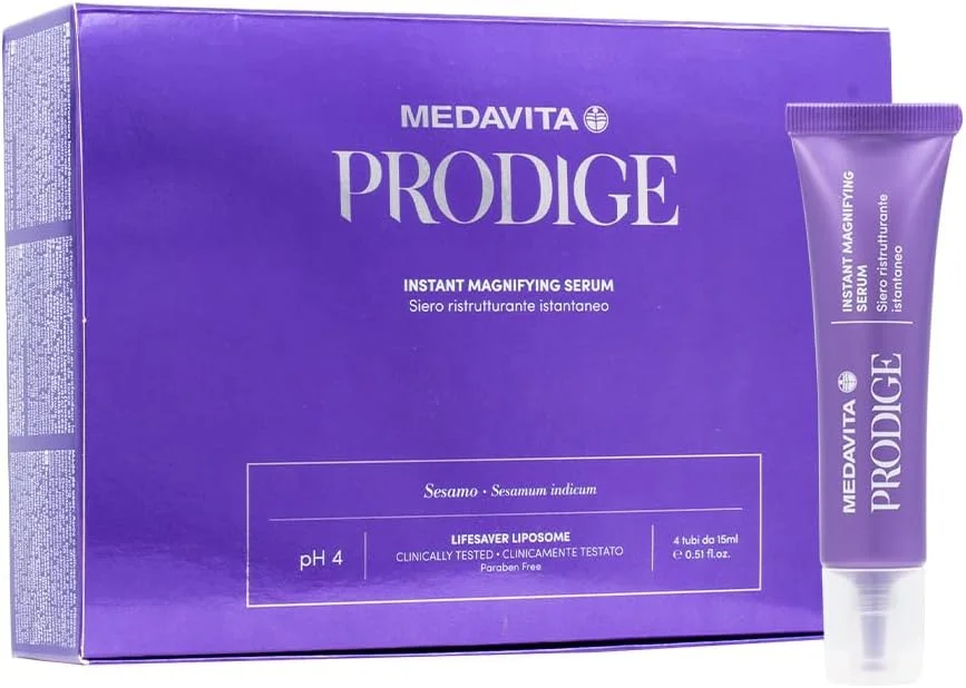 مداویتا، سرم بازسازی فوری مو Prodige pH 4، ۴ عدد در ۱۵ میلی لیتر