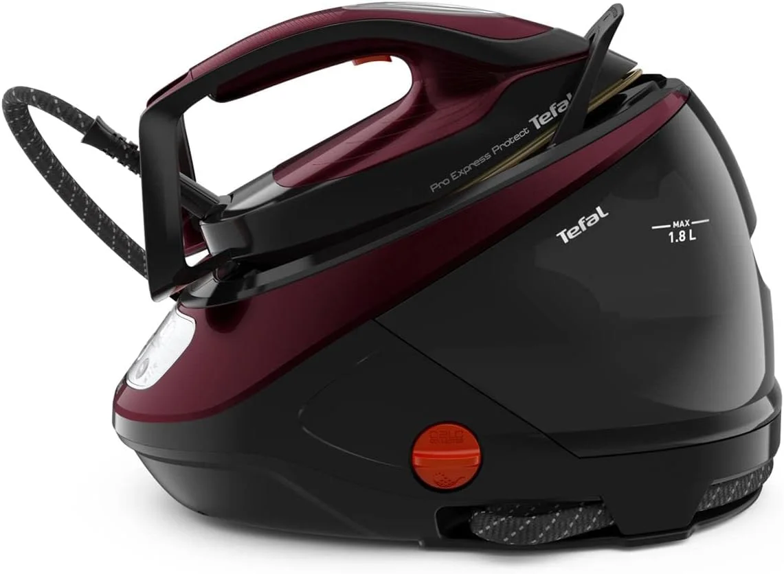 اتو بخار تفال مدل GV9230 Pro Express Protect، قرمز/مشکی اتو بخار تفال مدل GV9230 Pro Express Protect، قرمز/مشکی