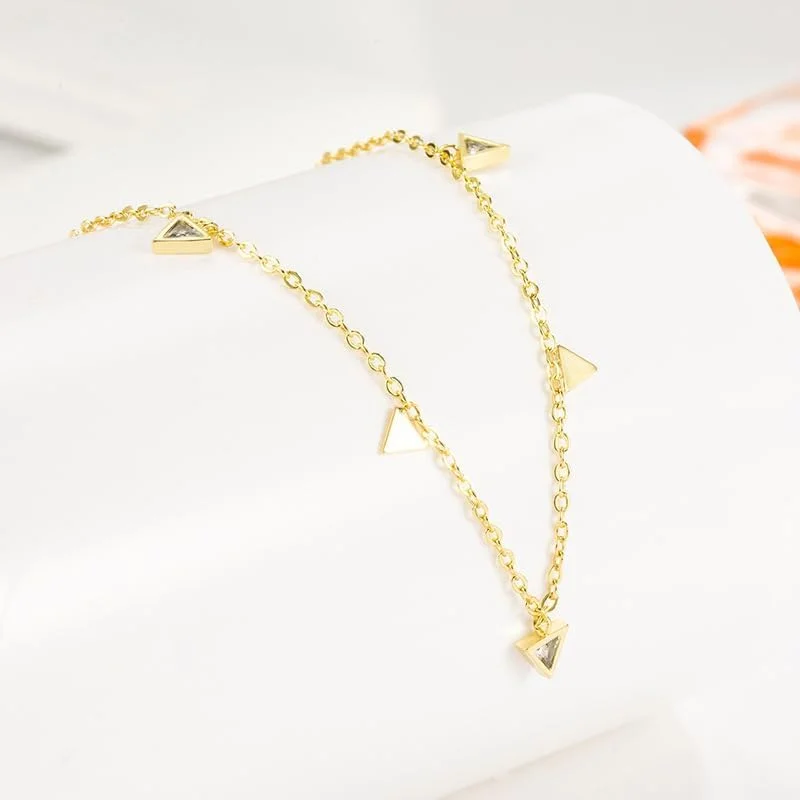 گردنبند آویز نقره استرلینگ 925 با روکش طلای نگین دار زنانه، بسته بندی هدیه، جواهرات مد روز J.Rosée مدل JR-1167 گردنبند آویز نقره استرلینگ 925 با روکش طلای نگین دار زنانه، بسته بندی هدیه، جواهرات مد روز J.Rosée مدل JR-1167