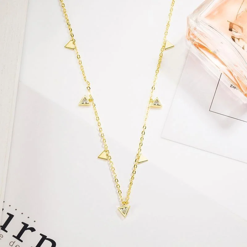 گردنبند آویز نقره استرلینگ 925 با روکش طلای نگین دار زنانه، بسته بندی هدیه، جواهرات مد روز J.Rosée مدل JR-1167 گردنبند آویز نقره استرلینگ 925 با روکش طلای نگین دار زنانه، بسته بندی هدیه، جواهرات مد روز J.Rosée مدل JR-1167