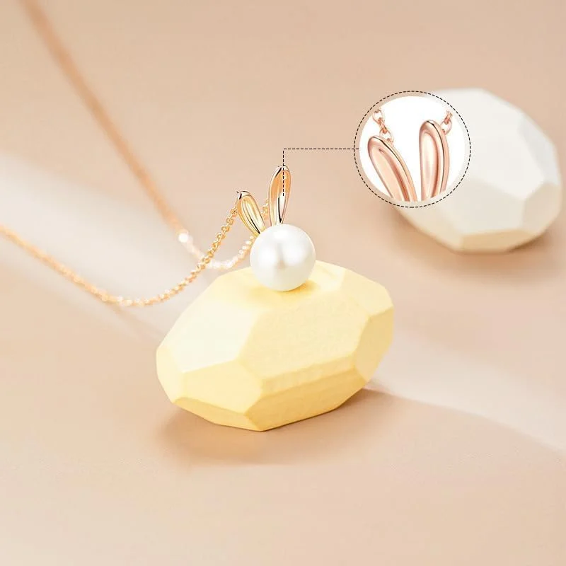 گردنبند آویز مروارید نقره استرلینگ 925 زنانه J.Rosée مدل JR-1169، مناسب برای هدیه