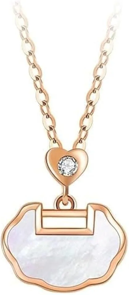 گردنبند آویز نقره استرلینگ 925 کریستال برای زنان، بسته بندی هدیه، جواهرات مد روز J.Rosée مدل JR-1112