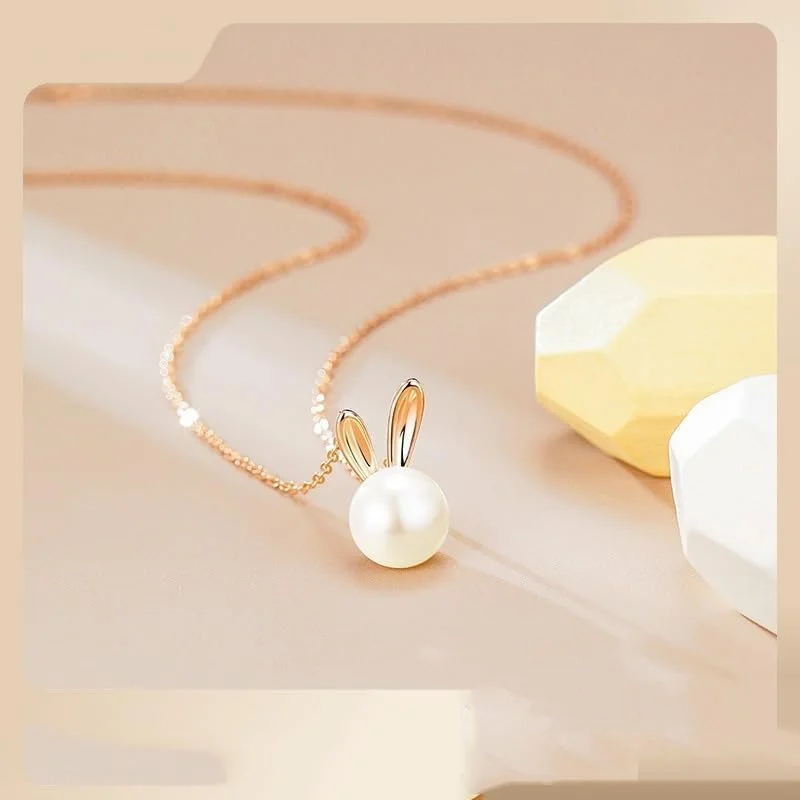 گردنبند آویز مروارید نقره استرلینگ 925 زنانه J.Rosée مدل JR-1169، مناسب برای هدیه