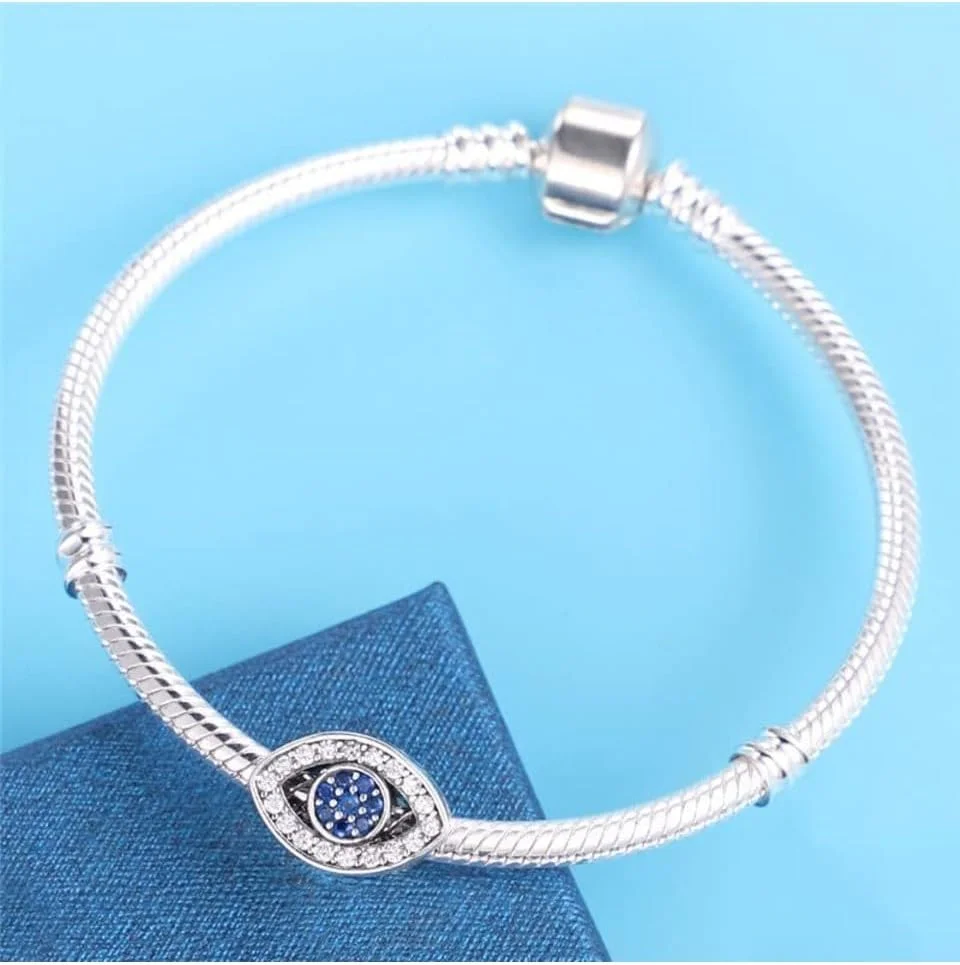 آویز مهره J.Rosée برای دستبندهای پان، مهره های جواهرات دخترانه دستبند و گردنبند هدیه زنانه، مهره های چشم آبی کریستالی لوازم جانبی روزمره چشم نظر آبی 3 آویز مهره J.Rosée برای دستبندهای پان، مهره های جواهرات دخترانه دستبند و گردنبند هدیه زنانه، مهره های چشم آبی کریستالی لوازم جانبی روزمره چشم نظر آبی 3