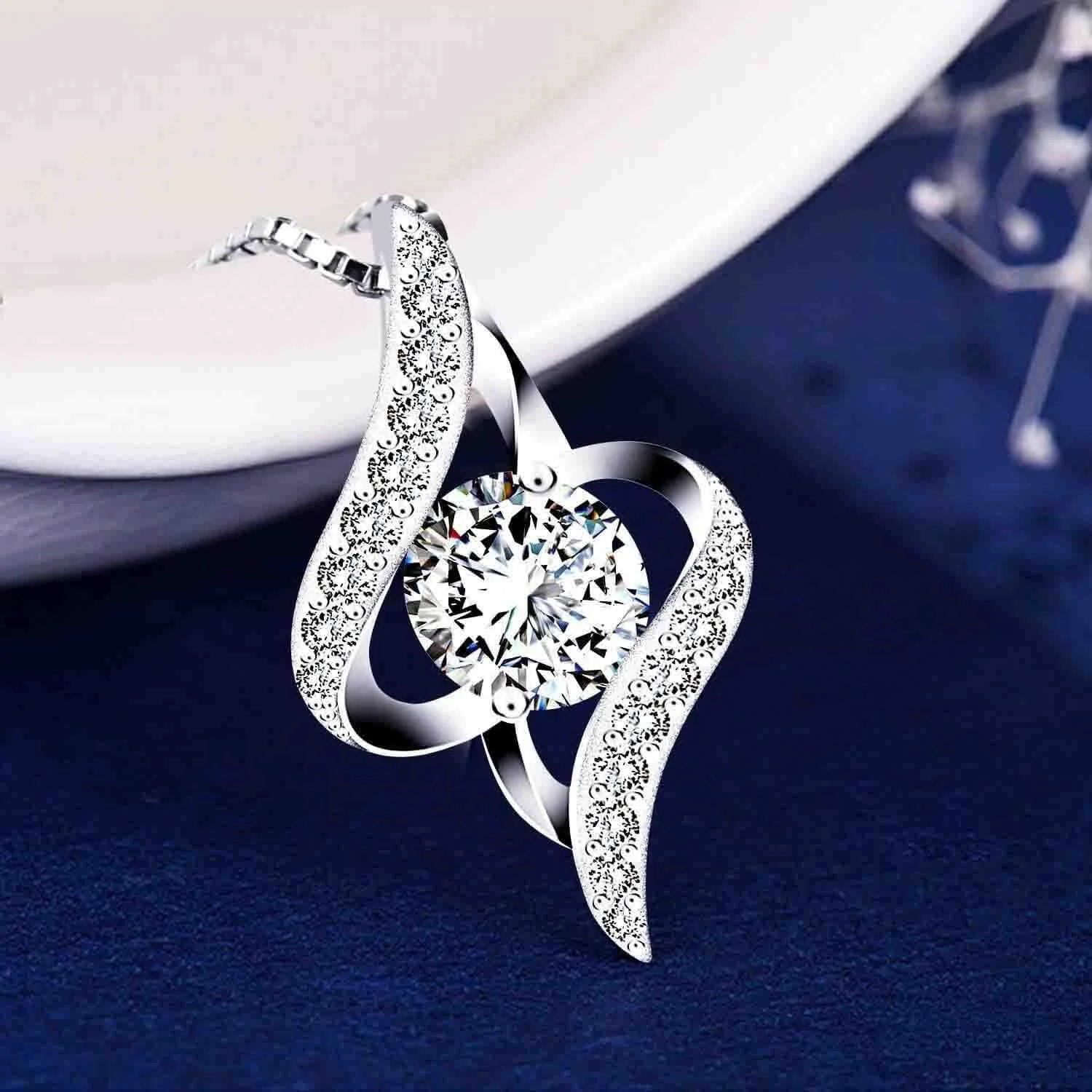گردنبند آویز نقره استرلینگ 925 J.Rosée Jewelry