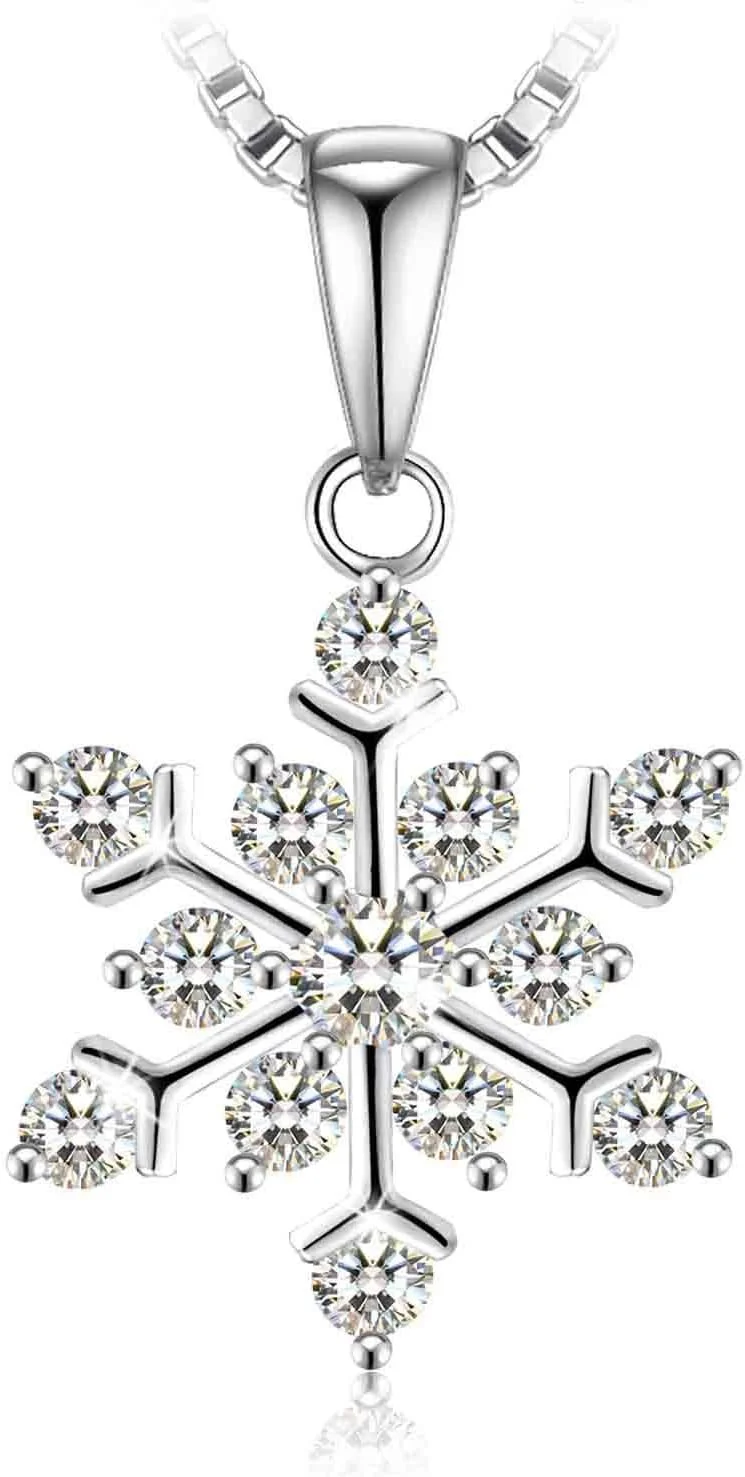 گردنبند آویز نقره استرلینگ 925 با کریستال های سواروسکی المنتز برند JRosee مناسب هدیه برای بانوان و دختران - جواهرات J.Rosée مدل Jr941