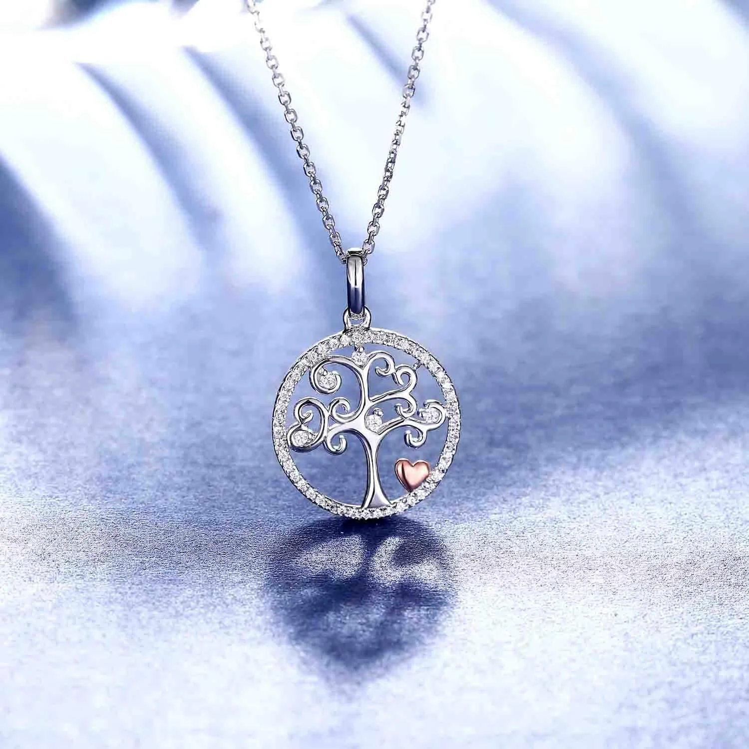 گردنبند آویز نقره استرلینگ 925 با کریستال های سواروسکی المنتز برند جی. رُزه مناسب هدیه برای بانوان و دختران - جواهرات جی. رُزه مدل Jr915 گردنبند آویز نقره استرلینگ 925 با کریستال های سواروسکی المنتز برند جی. رُزه مناسب هدیه برای بانوان و دختران - جواهرات جی. رُزه مدل Jr915