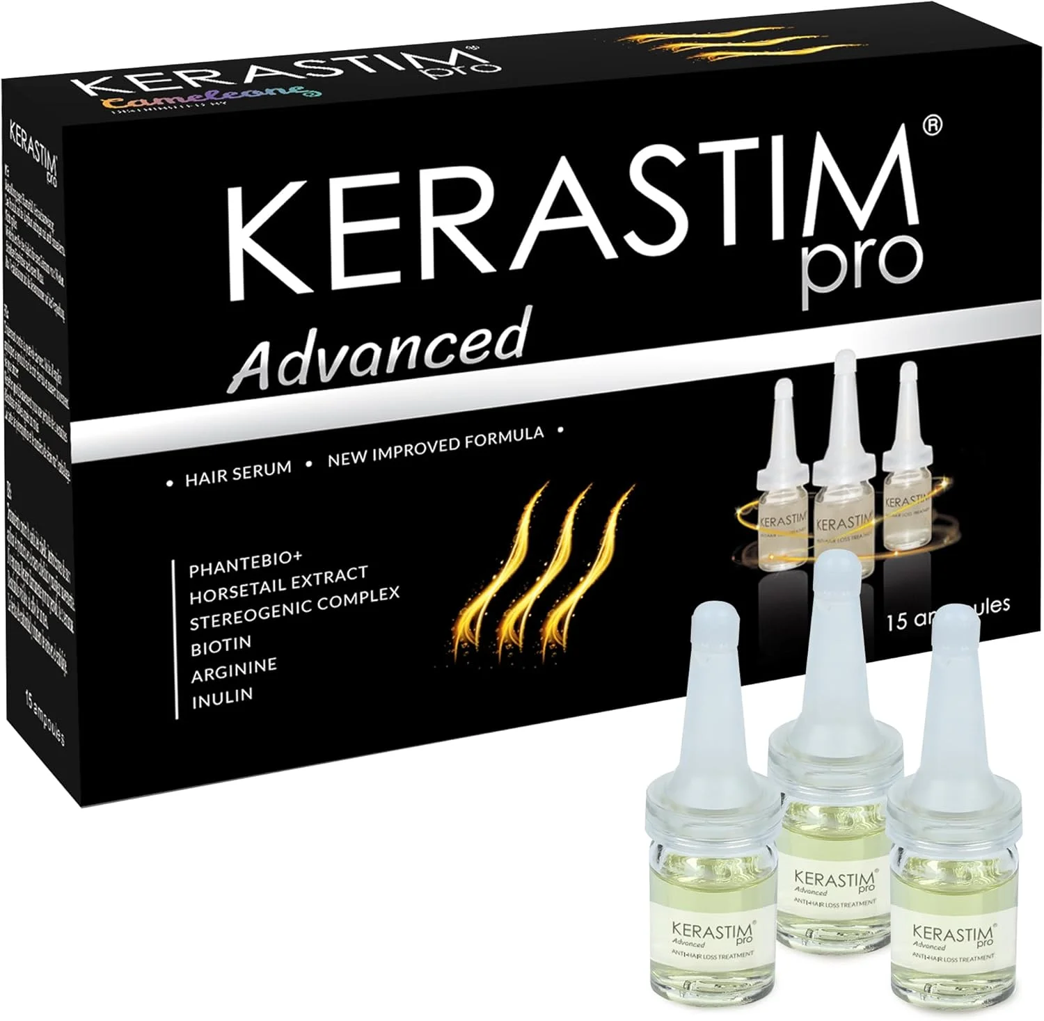 نرم کننده کراتین و بیوتین - سرم مو و نرم کننده ضخیم کننده مو برای آقایان و بانوان با موهای خشک، معمولی، چرب، صاف، مجعد و موج دار - درمان ضد ریزش مو و رشد مجدد مو توسط Kerastim Pro نرم کننده کراتین و بیوتین - سرم مو و نرم کننده ضخیم کننده مو برای آقایان و بانوان با موهای خشک، معمولی، چرب، صاف، مجعد و موج دار - درمان ضد ریزش مو و رشد مجدد مو توسط Kerastim Pro