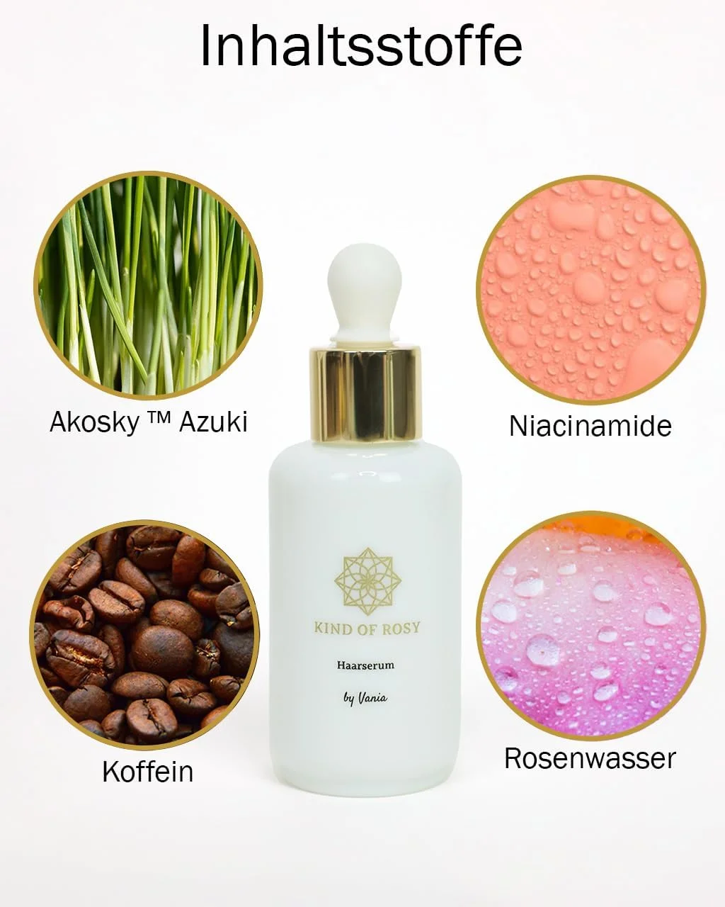 سرم مو KIND OF ROSY برای پرپشتی و رشد مو - وگان و 100% طبیعی، ماده فعال با اثربخشی بالینی به همراه کافئین، 50 میلی لیتر - تحریک رشد مو، کاهش ریزش مو، تست شده توسط متخصصین پوست سرم مو KIND OF ROSY برای پرپشتی و رشد مو - وگان و 100% طبیعی، ماده فعال با اثربخشی بالینی به همراه کافئین، 50 میلی لیتر - تحریک رشد مو، کاهش ریزش مو، تست شده توسط متخصصین پوست