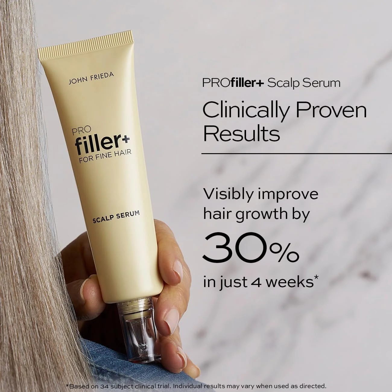 سرم پوست سر افزایش دهنده تراکم مو جان فریدا پروفیلر پلاس