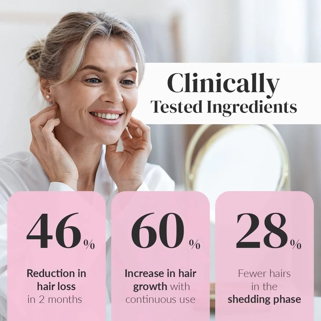 سرم رشد موی K Kerotin - درمان قطره ای فشرده رشد مو - تقویت رشد طبیعی و سالم مو، افزایش تراکم مو، کاهش ریزش مو - ترویج موهای بلندتر و ضخیم تر