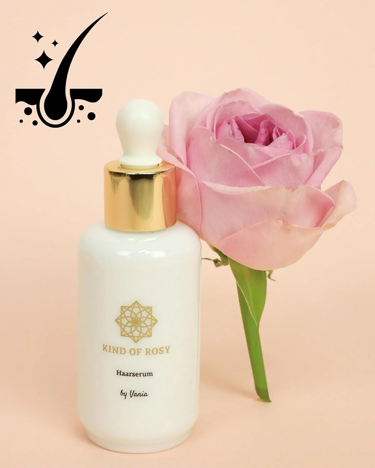 سرم مو KIND OF ROSY برای پرپشتی و رشد مو - وگان و 100% طبیعی، ماده فعال با اثربخشی بالینی به همراه کافئین، 50 میلی لیتر - تحریک رشد مو، کاهش ریزش مو، تست شده توسط متخصصین پوست سرم مو KIND OF ROSY برای پرپشتی و رشد مو - وگان و 100% طبیعی، ماده فعال با اثربخشی بالینی به همراه کافئین، 50 میلی لیتر - تحریک رشد مو، کاهش ریزش مو، تست شده توسط متخصصین پوست