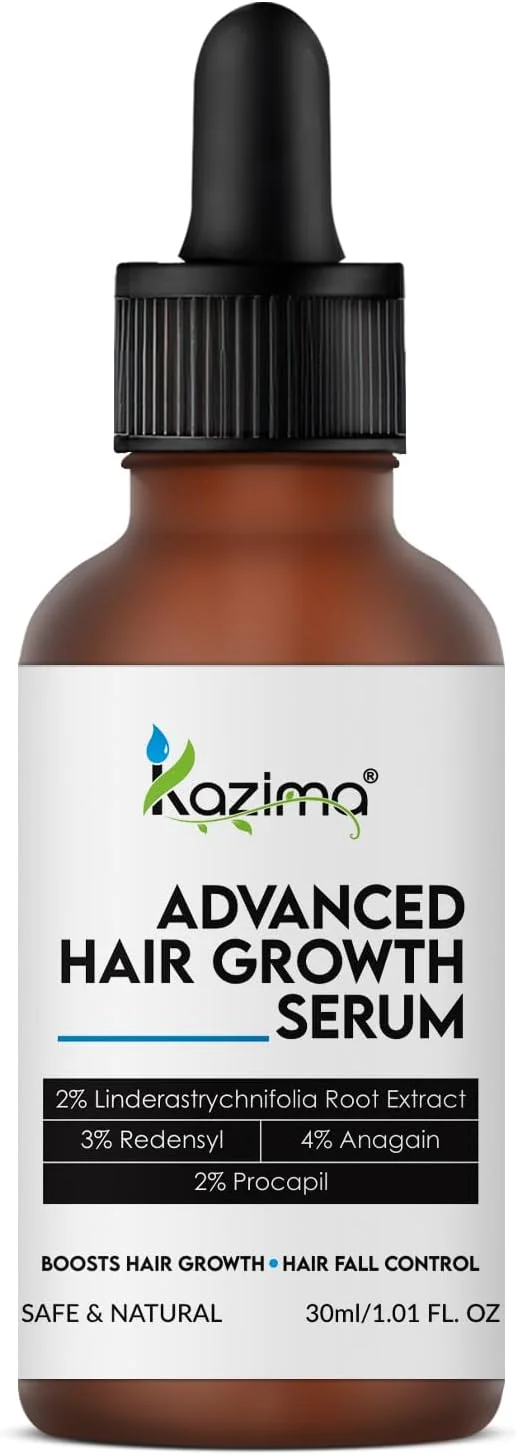 سرم پیشرفته رشد مو کازیما | 3% ردنسيل، 4% آناگین، 2% پروکاپیل، 2% لیندرا استریچنیفولیا، رزماری و عصاره برنج سیاه | سرم رشد مو و کنترل ریزش مو | افزایش تراکم مو | 30 میلی لیتر سرم پیشرفته رشد مو کازیما | 3% ردنسيل، 4% آناگین، 2% پروکاپیل، 2% لیندرا استریچنیفولیا، رزماری و عصاره برنج سیاه | سرم رشد مو و کنترل ریزش مو | افزایش تراکم مو | 30 میلی لیتر