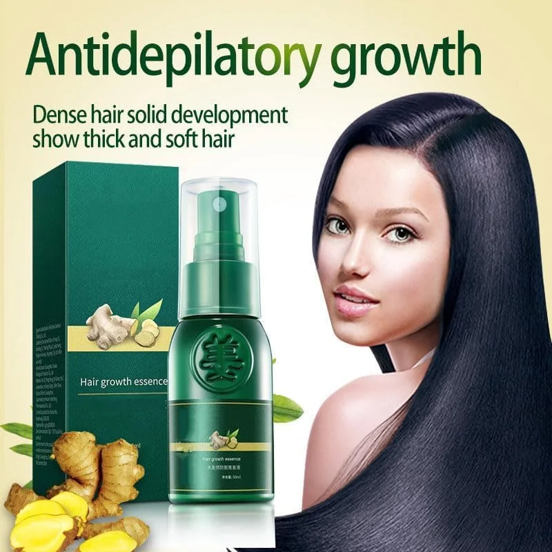 اسپری رشد مو JANGOU Oveallgo Shougagro ژاپنی، اسپری سرم رشد مو زنجبیلی، اسپری سرم احیای مو جینسینگ کره ای Hyungang، اسپری ضخیم کننده مو، سرم زنجبیل جلوگیری از ریزش مو (3 عدد)