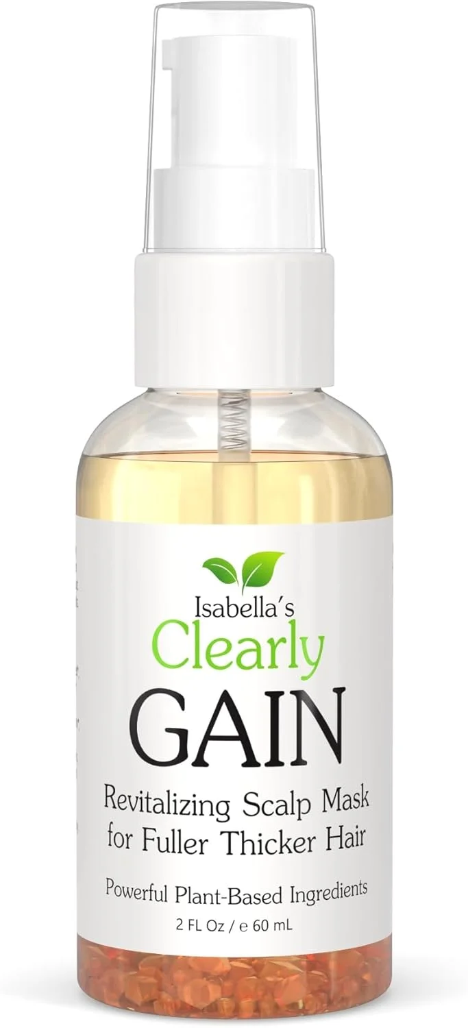 سرم تقویت کننده و رشد مو ایزابلاز Clearly GAIN. مرطوب کننده و ضخیم کننده مو. محرک رشد مو، تقویت کننده ریشه و فولیکول ها. حاوی ویتامین های قوی، جوجوبا، کرچک و عصاره گزنه 2 Oz سرم تقویت کننده و رشد مو ایزابلاز Clearly GAIN. مرطوب کننده و ضخیم کننده مو. محرک رشد مو، تقویت کننده ریشه و فولیکول ها. حاوی ویتامین های قوی، جوجوبا، کرچک و عصاره گزنه 2 Oz