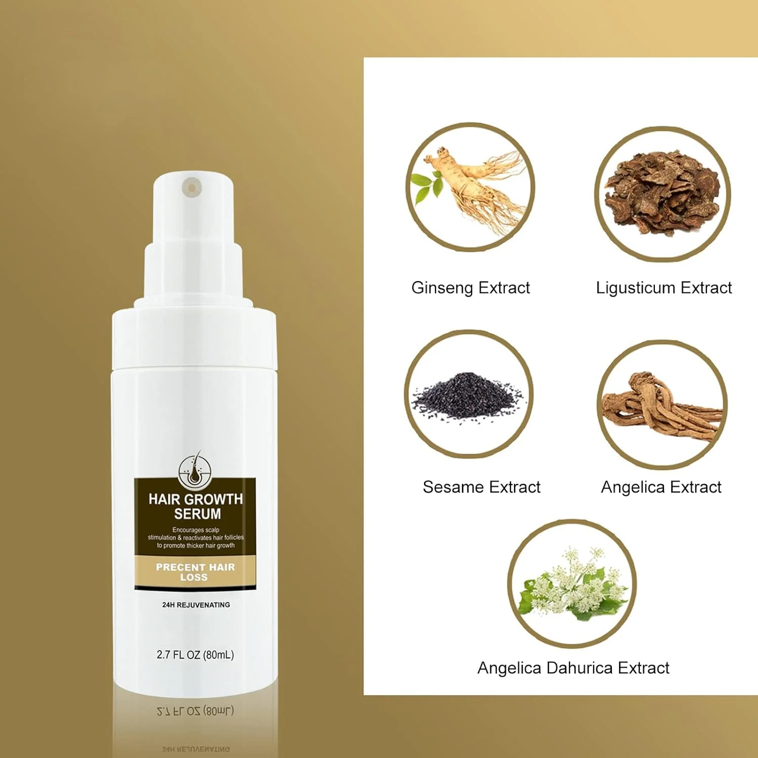 سرم رشد مو زنجبیلی 80 میلی لیتری، مایع مغذی و ضخیم کننده قوی برای موهای بلند، روغن جوانه زنجبیل، درمان کم پشتی و ریزش مو، تقویت رشد ضخیم مو، ضد ریزش مو سرم رشد مو زنجبیلی 80 میلی لیتری، مایع مغذی و ضخیم کننده قوی برای موهای بلند، روغن جوانه زنجبیل، درمان کم پشتی و ریزش مو، تقویت رشد ضخیم مو، ضد ریزش مو