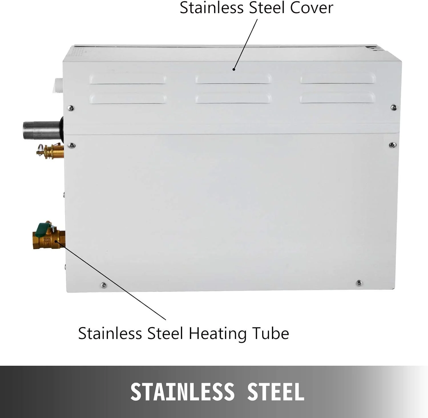 ژنراتور بخار 9 کیلووات ZAIED برای اتاق SPA، نمایشگر دیجیتال، ژنراتور بخار 35-55 سونا برای خانه، کیت ژنراتور بخار تجاری، ژنراتور حمام بخار ژنراتور بخار 9 کیلووات ZAIED برای اتاق SPA، نمایشگر دیجیتال، ژنراتور بخار 35-55 سونا برای خانه، کیت ژنراتور بخار تجاری، ژنراتور حمام بخار