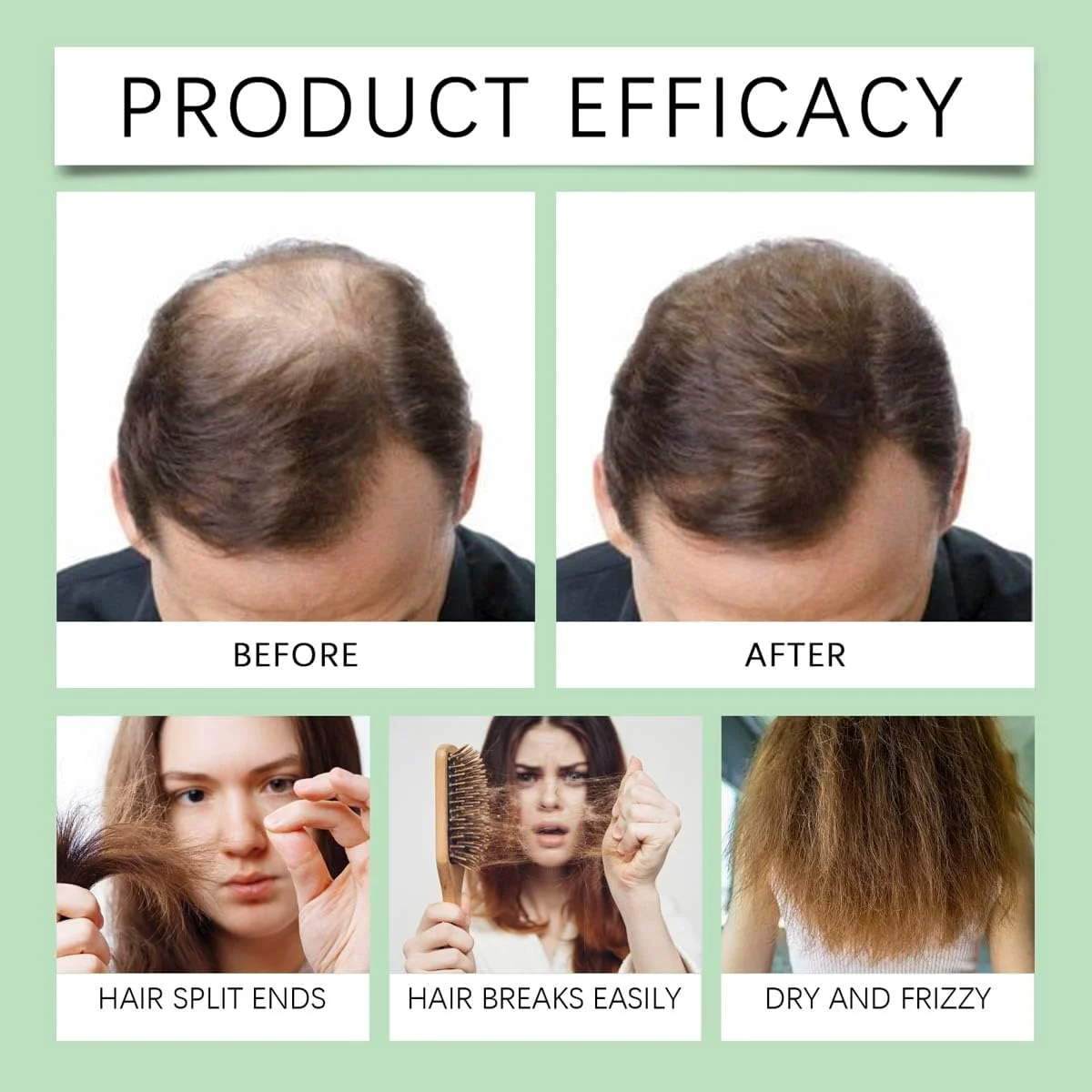 سرم روغن ضروری هوگوآ برای رشد مو، فرمول تقویت کننده طبیعی، صاف و درخشان کننده مو. 60 میلی لیتر سرم روغن ضروری هوگوآ برای رشد مو، فرمول تقویت کننده طبیعی، صاف و درخشان کننده مو. 60 میلی لیتر