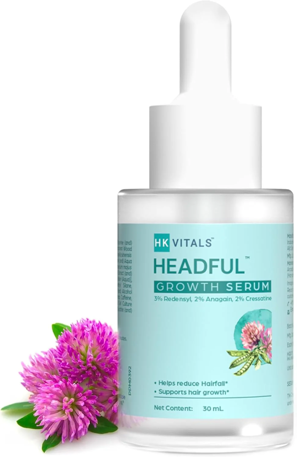 سرم رشد مو هِلت کارت اچ کی ویتالز حاوی 3% Redensyl، 2% Anagain و 2% Cressatine، برای رشد و تقویت مو، تست شده توسط متخصصین پوست، 30 میلی لیتر، 30 گرم سرم رشد مو هِلت کارت اچ کی ویتالز حاوی 3% Redensyl، 2% Anagain و 2% Cressatine، برای رشد و تقویت مو، تست شده توسط متخصصین پوست، 30 میلی لیتر، 30 گرم