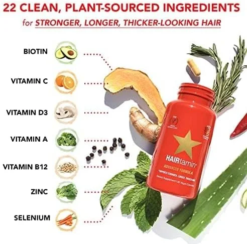 پک مکمل پیشرفته مو هیرتامین و سرم نمونه 142 گرمی پوست سر | کپسول بیوتین 5000 میکروگرمی گیاهی و طبیعی و سرم نمونه | ویتامین های مو، پوست و ناخن برای کمک به رشد مو و پک مکمل پیشرفته مو هیرتامین و سرم نمونه 142 گرمی پوست سر | کپسول بیوتین 5000 میکروگرمی گیاهی و طبیعی و سرم نمونه | ویتامین های مو، پوست و ناخن برای کمک به رشد مو و