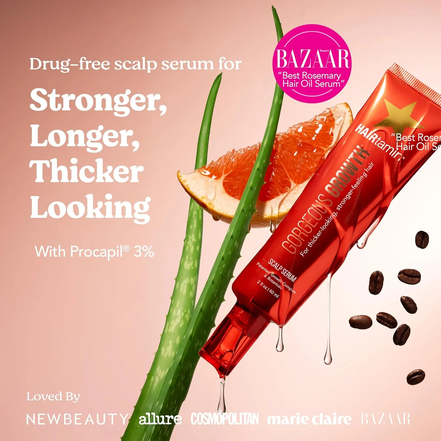 سرم پوست سر هیرتامین، درمان طبیعی مو | به طور محسوسی باعث افزایش ضخامت مو می شود و سلامت پوست سر را ارتقا می دهد | تغذیه و آبرسانی پوست سر خشک و خارش دار (دو عددی) سرم پوست سر هیرتامین، درمان طبیعی مو | به طور محسوسی باعث افزایش ضخامت مو می شود و سلامت پوست سر را ارتقا می دهد | تغذیه و آبرسانی پوست سر خشک و خارش دار (دو عددی)