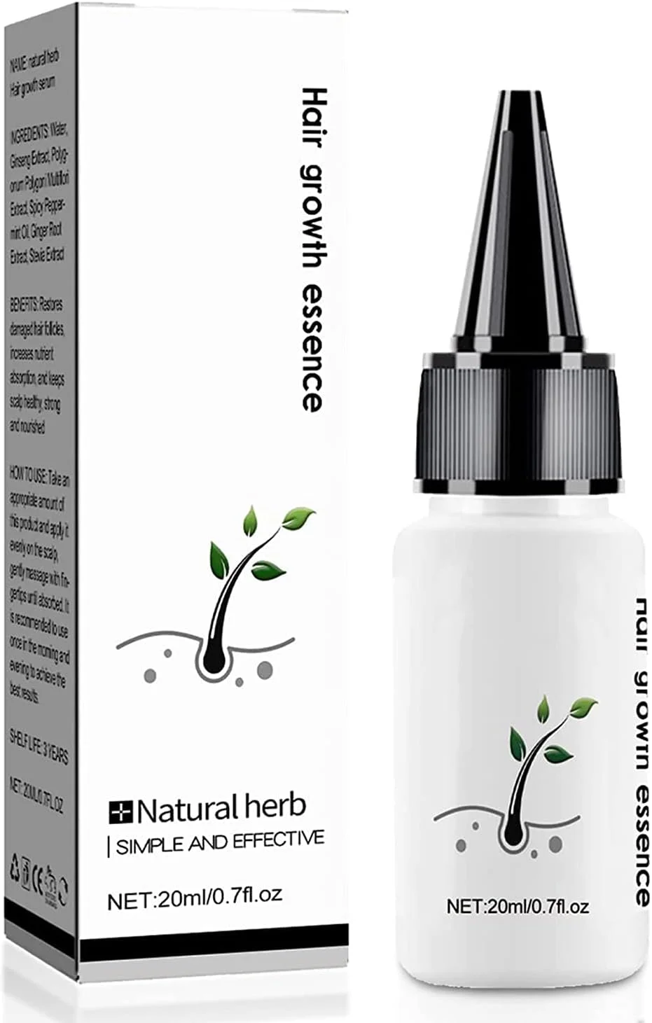 اسانس تقویت کننده ابرو هیرکر، اسانس ابرو هیرکر با عصاره های گیاهی طبیعی، سرم رشد مو برای ریزش مو، نازک شدن مو، موهای بلندتر (1 عدد) اسانس تقویت کننده ابرو هیرکر، اسانس ابرو هیرکر با عصاره های گیاهی طبیعی، سرم رشد مو برای ریزش مو، نازک شدن مو، موهای بلندتر (1 عدد)