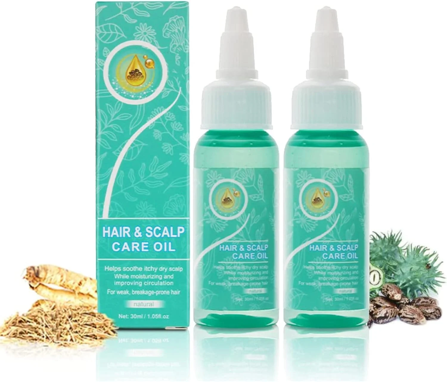 سرم موی فعال کننده مو Puragro Suma، درمان سرمی فعال کننده مو Pura'Gro Suma، روغن کرچک برای رشد مو، سرم ضد ریزش مو، تقویت کننده رشد موهای ضخیم تر و قوی تر (2 عدد، برای مو)