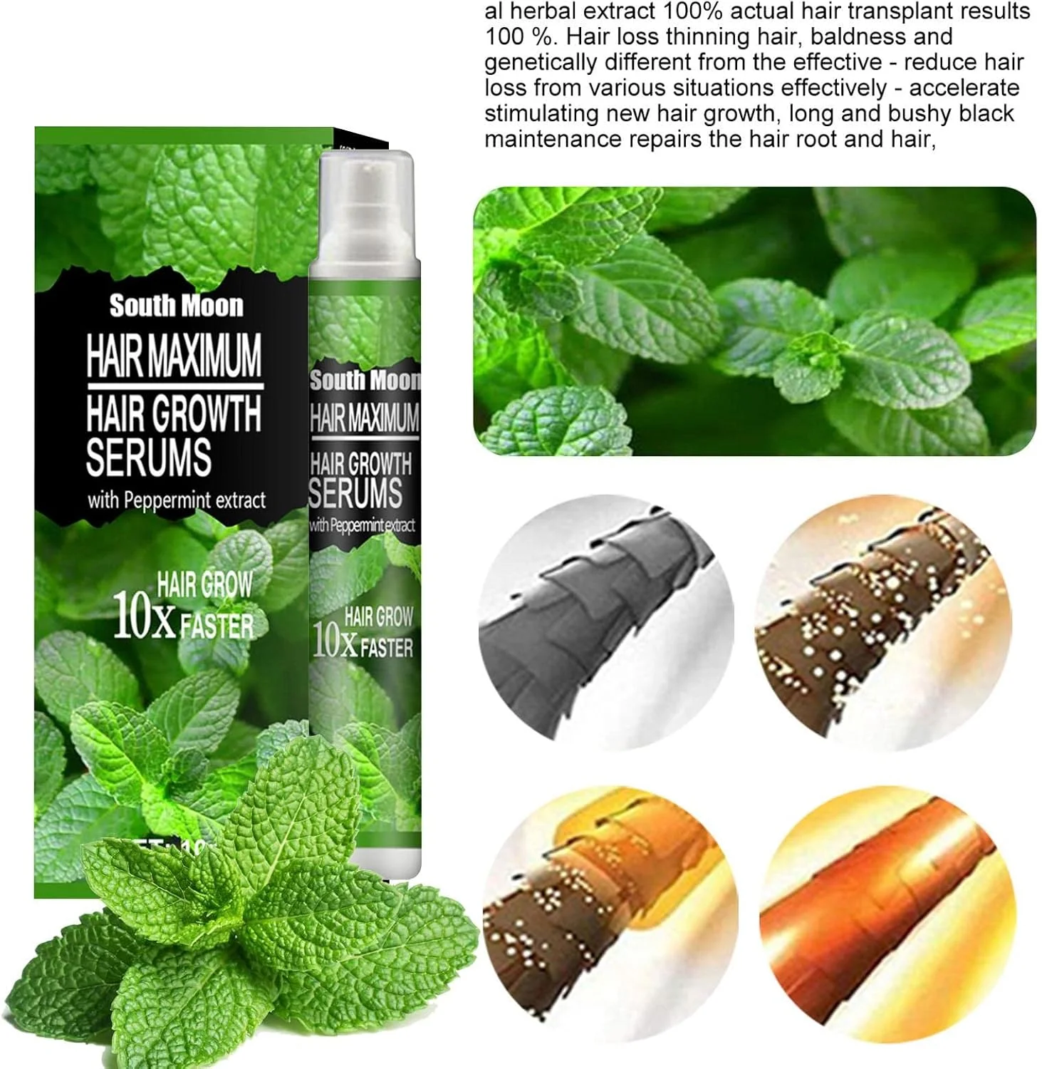 اسانس رشد مو - اسانس گیاهی برای رشد مو، سرم درمان ریزش مو، تغذیه ریشه، مراقبت سریع از مو برای مردان و زنان اسانس رشد مو - اسانس گیاهی برای رشد مو، سرم درمان ریزش مو، تغذیه ریشه، مراقبت سریع از مو برای مردان و زنان