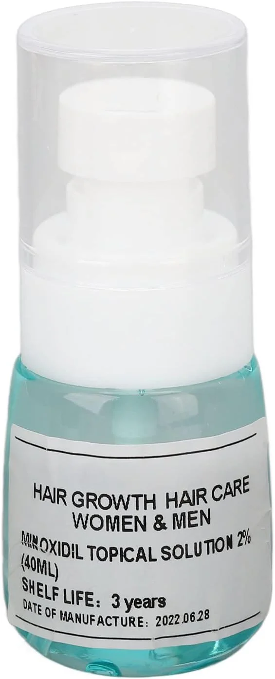 اسپری رشد مو 40 میلی لیتری، سرم مراقبت از پوست سر با عملکرد ضد ریزش و متراکم کننده مو برای ریش و مو - بدون تحریک، بدون باقی مانده