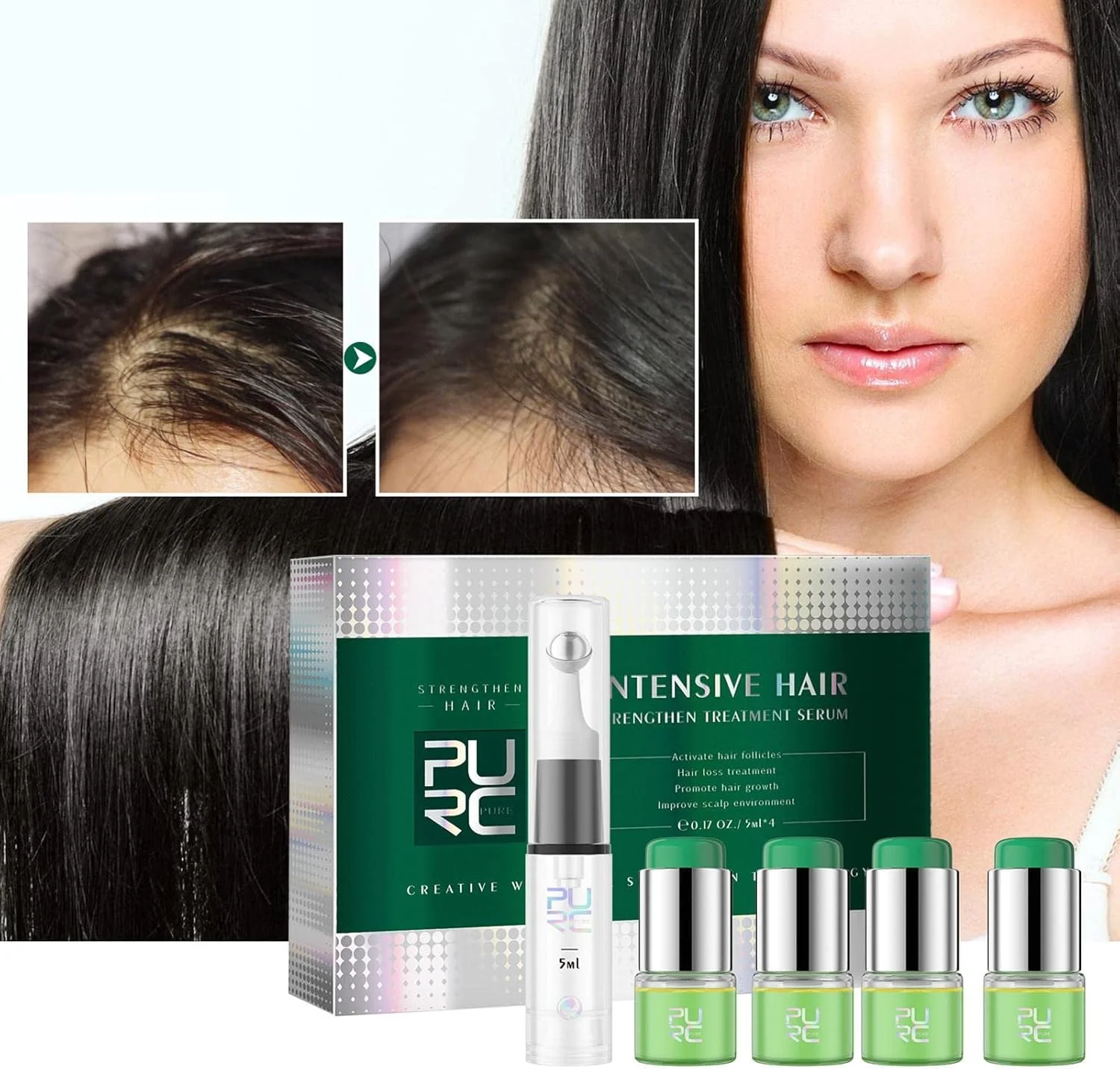 سرم های رشد مو، سرم های تقویت کننده مو، کیت اسانس زنجبیل برای موهای نازک و خشک، مناسب برای انواع مو، فرموله شده برای زنان و مردان در تمام سنین دادسا سرم های رشد مو، سرم های تقویت کننده مو، کیت اسانس زنجبیل برای موهای نازک و خشک، مناسب برای انواع مو، فرموله شده برای زنان و مردان در تمام سنین دادسا