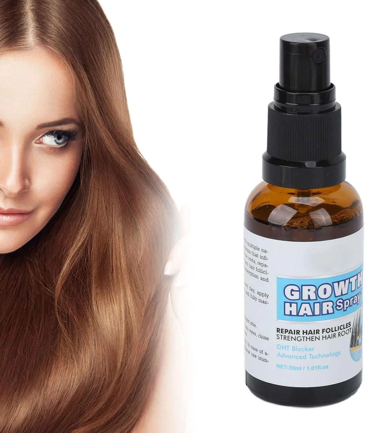 اسپری رشد مو، تقویت کننده رشد مو، سرم رشد موی مردانه و زنانه