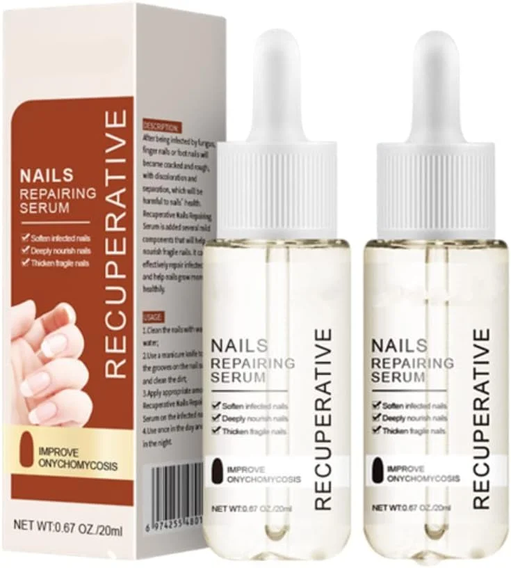 سرم تقویت و رشد ناخن 7 روزه GFOUK، سرم روغن تقویت و رشد ناخن 20 میلی لیتر، درمان ترمیم ناخن پا، روغن درمان طبیعی ناخن برای ناخن (2 عدد) سرم تقویت و رشد ناخن 7 روزه GFOUK، سرم روغن تقویت و رشد ناخن 20 میلی لیتر، درمان ترمیم ناخن پا، روغن درمان طبیعی ناخن برای ناخن (2 عدد)