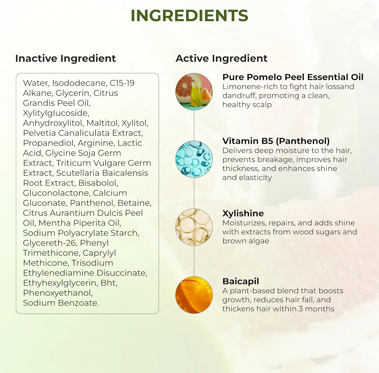 تونیک مو روغن پوملو و گریپ فروت Cocoon، سرم رشد مو، سرم پوست سر وگان برای موهای نازک، آسیب دیده و شکننده | نرم کننده، کاهش ریزش مو و تقویت رشد مو | 140 میلی لیتر تونیک مو روغن پوملو و گریپ فروت Cocoon، سرم رشد مو، سرم پوست سر وگان برای موهای نازک، آسیب دیده و شکننده | نرم کننده، کاهش ریزش مو و تقویت رشد مو | 140 میلی لیتر