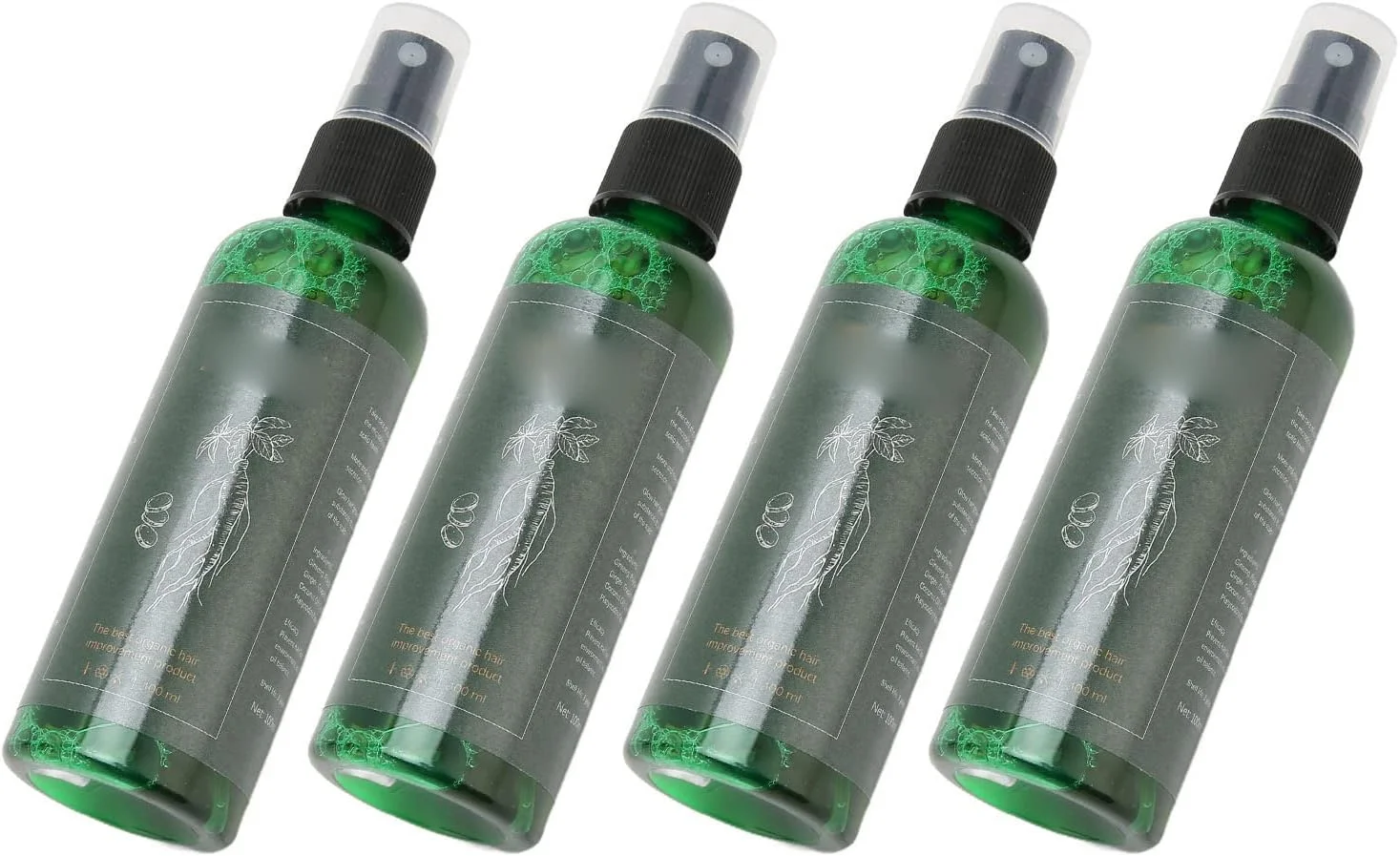 اسپری رشد مو جینسینگ، اسپری ملایم و ایمن متعادل کننده چربی، اسپری سرم مو 4 عددی برای مردان و زنان برای مسافرت اسپری رشد مو جینسینگ، اسپری ملایم و ایمن متعادل کننده چربی، اسپری سرم مو 4 عددی برای مردان و زنان برای مسافرت