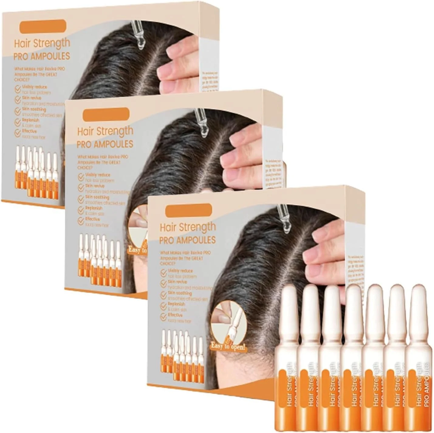 آمپول های رشد مجدد مو GIONAR Liascy FINAS، آمپول های رشد مجدد مو، آمپول های Liascy FINAS برای رشد مو، سرم رشد مو، آمپول های رشد مو برای موهای نازک (3 جعبه)