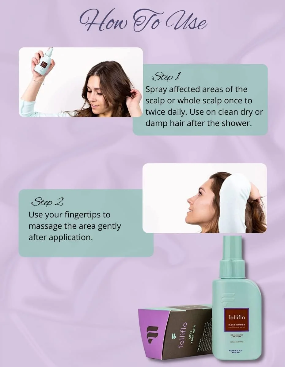 اسپری سرم حالت دهنده و تقویت کننده مو Folliflo by Cell Accel برای رشد مو اسپری سرم حالت دهنده و تقویت کننده مو Folliflo by Cell Accel برای رشد مو